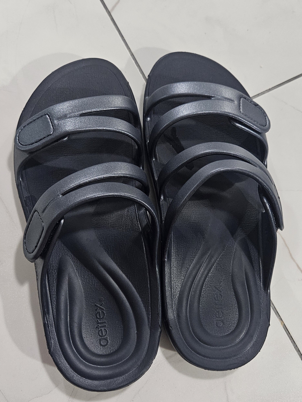 Aetrex Triple-Strap Comfort Sandals